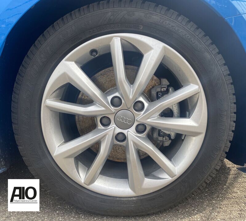 LF1 Original Audi 8S0071497 - 5-V-Speichen-Design Silber - TT/TTS Typ 8S FV 2014-