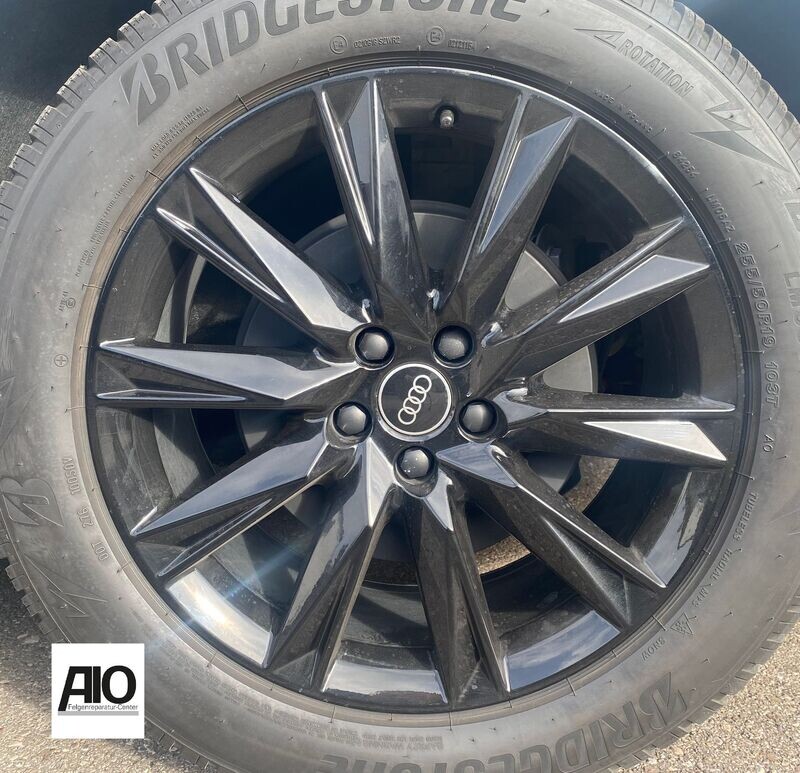 Original Audi Felge 4KE073220A - 10 Speichen Lamina Design Schwarz WKR - E-tron Typ GE ab 2018 -  Kombilimousine