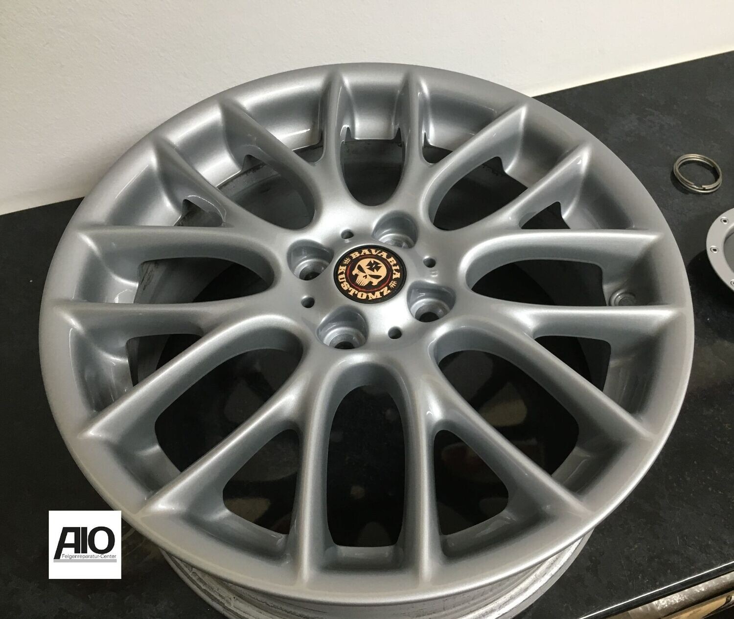 LF1-D Original Mini Felge 36110432960 - R112 JCW Challenge Cup Crosspoke Silber – R55, R56, R57, R58, R59