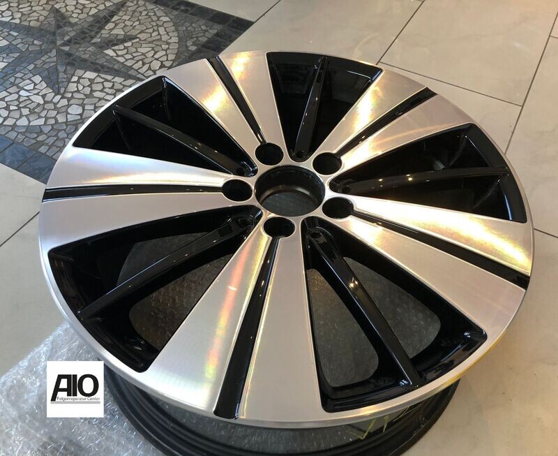 LF1-D Original Mercedes Benz Felge A2464011800 – 5-Doppelspeichen-Rad Schwarz HGG – A-Klasse 176+177, CLA 117 , B-Klasse 246