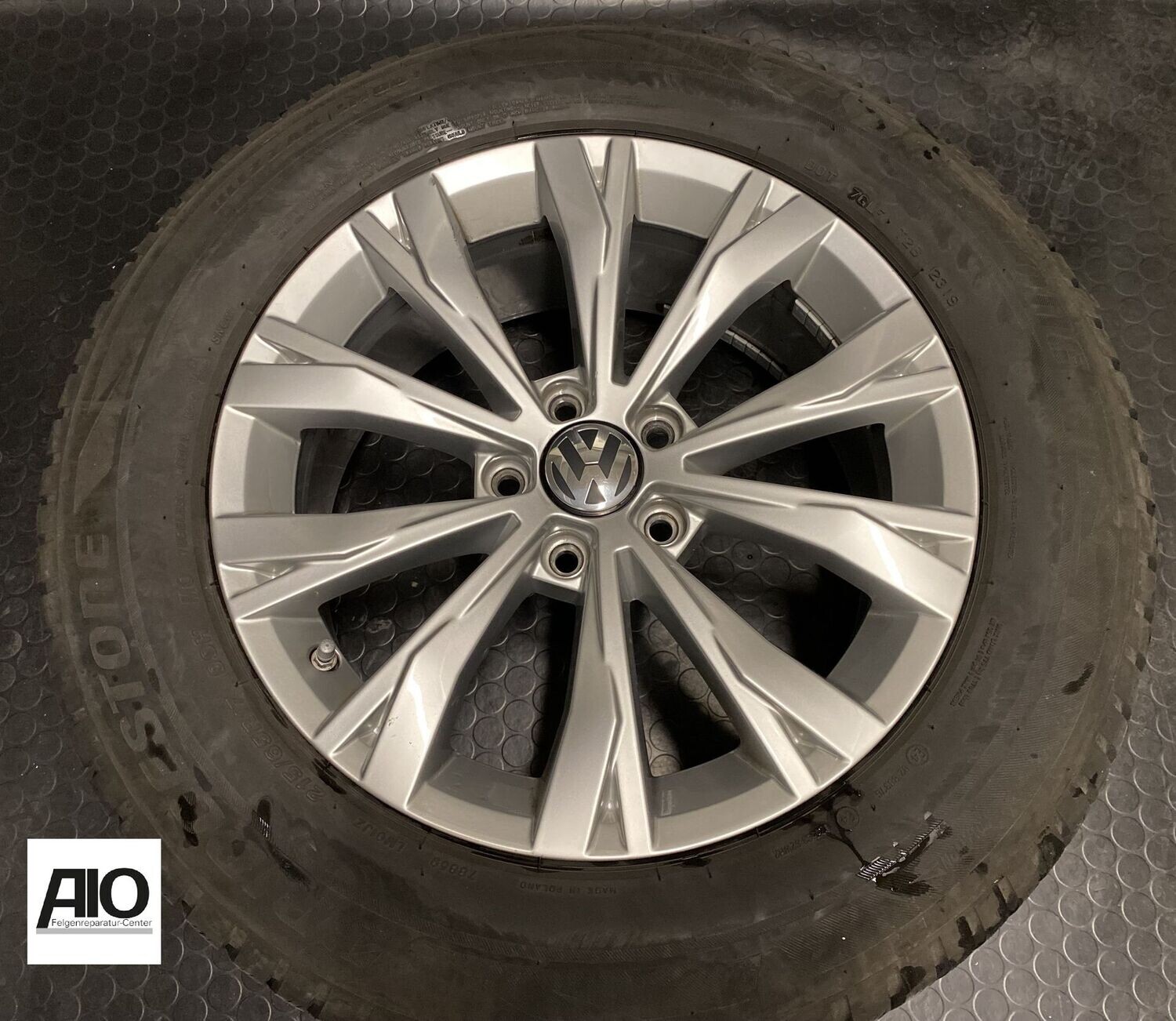 LF1 Original VW Felge 5NA601025 – MONTANA 10-Speiche Silber – Tiguan II Typ AD1