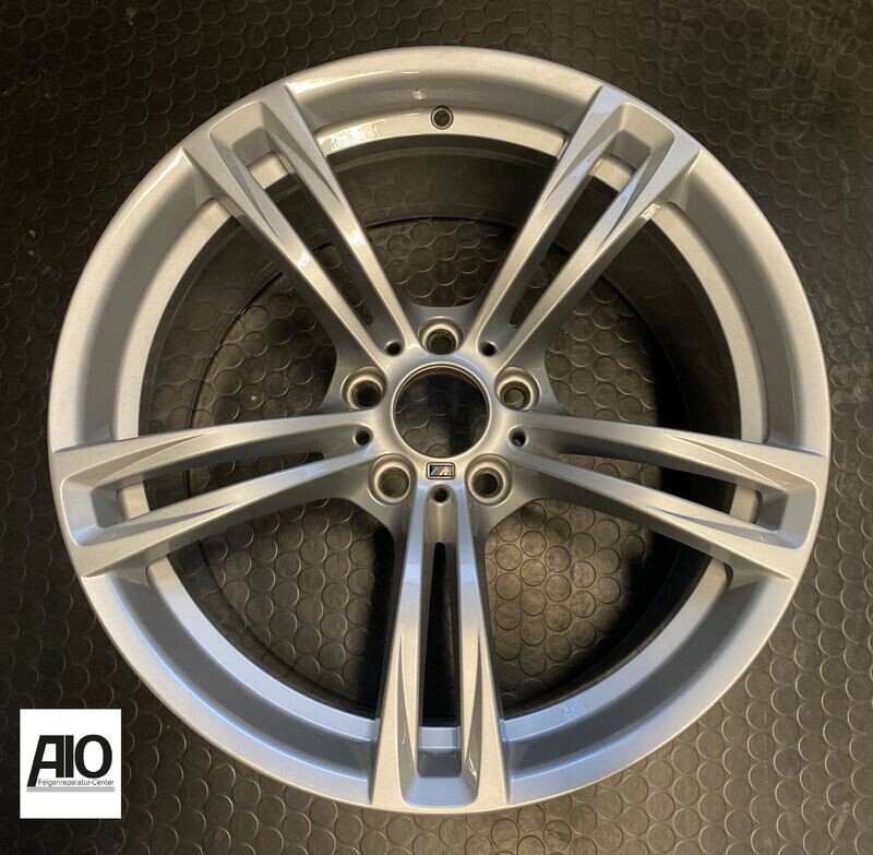 LF1 Original BMW Felge 2284252 - 408M Doppelspeiche Silber VA - 5er F10 / F11 2010-2018 + 6er F12/F13/F06 2011-2018