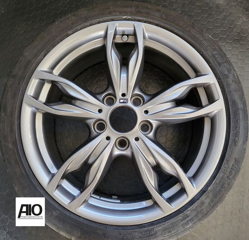 LF1 Original BMW Felge 7845870 - 436M 5-Doppelspeiche Grau VA - 1er Typ F20 / F21 + 2er Typ F22 / Typ F23 2011-2019