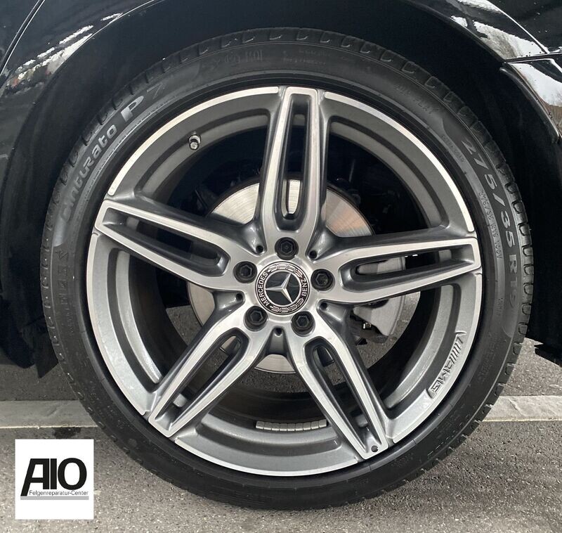 LF1 Original Mercedes Benz Felge A1764010700 – AMG 5-Doppelspeichen-Rad Grau HGG – A-Klasse 176+177 / CLA 117
