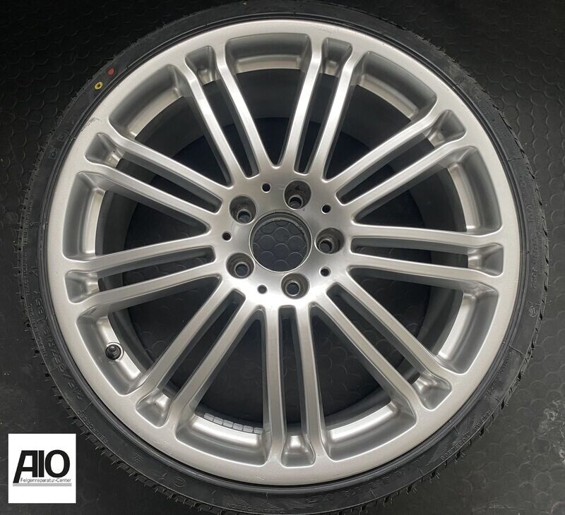 LF1 Original Mercedes Alufelge A2214011602 – 9-Doppelspeiche Silber – S-Klasse W221 / CL-Klasse C216