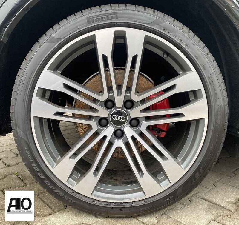 LF1 Original Audi Felge 80A601025AC - 5-Doppelspeichen-Design Grau HGG - Q5 Typ FY ab 2017