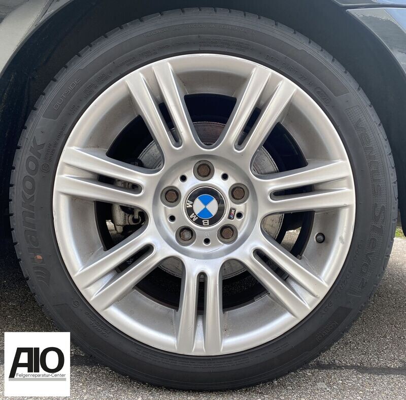 LF1 Original BMW Felge 36118036935 - Doppelspeiche 194 M Silber VA - 3er E90 / E91 / E92 / E93