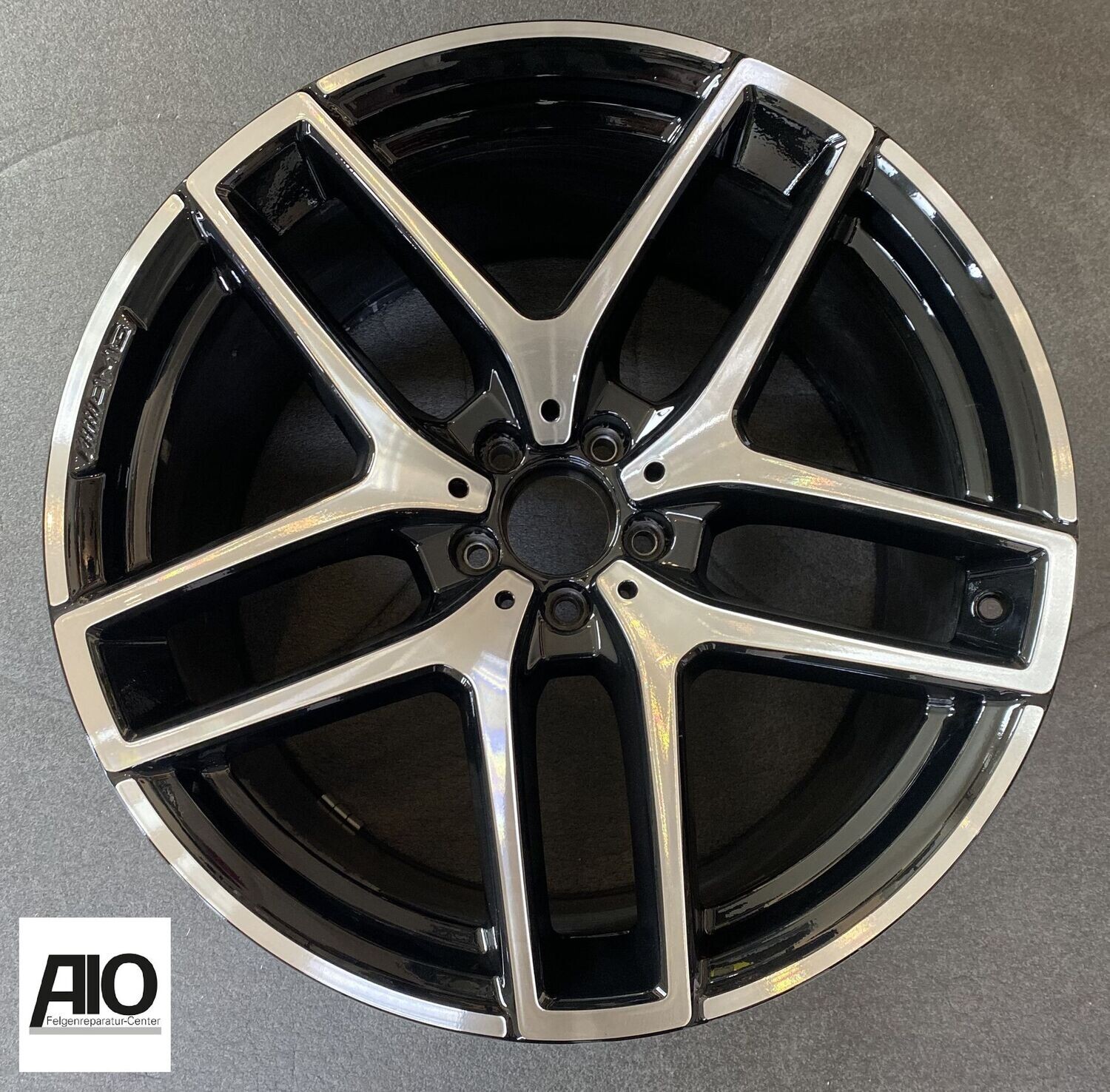 LF1-D Original Mercedes Benz Felge A2924011700 – AMG 5-Doppelspeichen-Rad Schwarz HGG HA  – GLE Coupé Typ C292