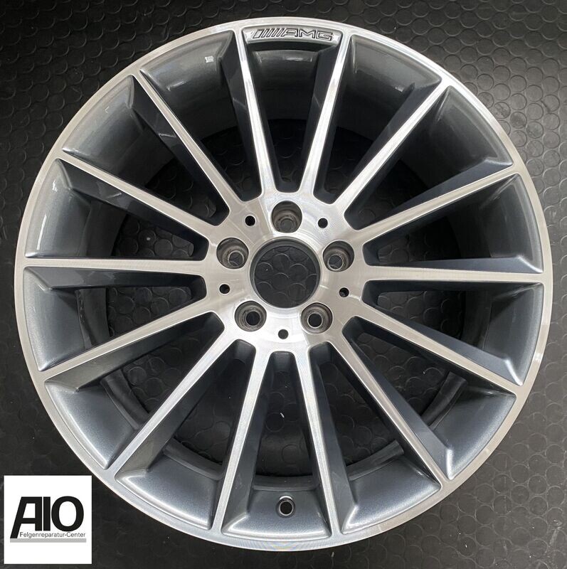 LF1 Original Mercedes Benz Felge A2184011200 – AMG Vielspeichen-Rad Grau HGG HA – SLK R171 2004 – 2011, CLS X218 / C218