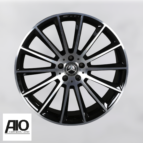 LF1 Original Mercedes Benz Felge A2184011200 – AMG Vielspeichen-Rad Schwarz HGG HA – SLK R171 2004 – 2011, CLS X218 / C218