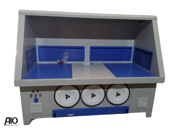 ​Farbspritzstand Lackierstand Absauganlage Lackierkabine​ inkl. 3 Filterpatronen. L-AIO-ST-2