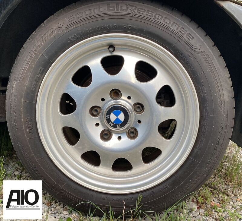 LF1 Original BMW Felge 1094499 - 9-Loch Speiche Silber/Chrom - BMW 3er Typ E46