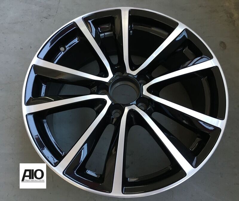 LF1 Original Mercedes Alufelge A2464010600 –  5-Doppelspeiche Schwarz HGG Horn –  W246 / W242 / W167 / W177 / C117 / X117