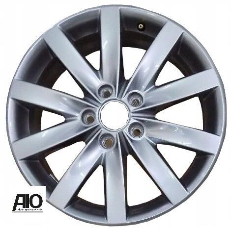 LF1-D Original VW Felge 5K7601025 – PORTO V-Speiche Grau – Golf 5 + 6