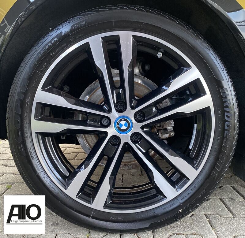 LF1 Original BMW Felge 6852080 - Doppelspeiche 431 Schwarz / HGG VA - i3 Typ I01
