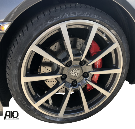 LF1 Original Porsche Felge 99136216651 - Borbet Classic C2 Vielspeiche Grau HGG - 911 Typ 991.1