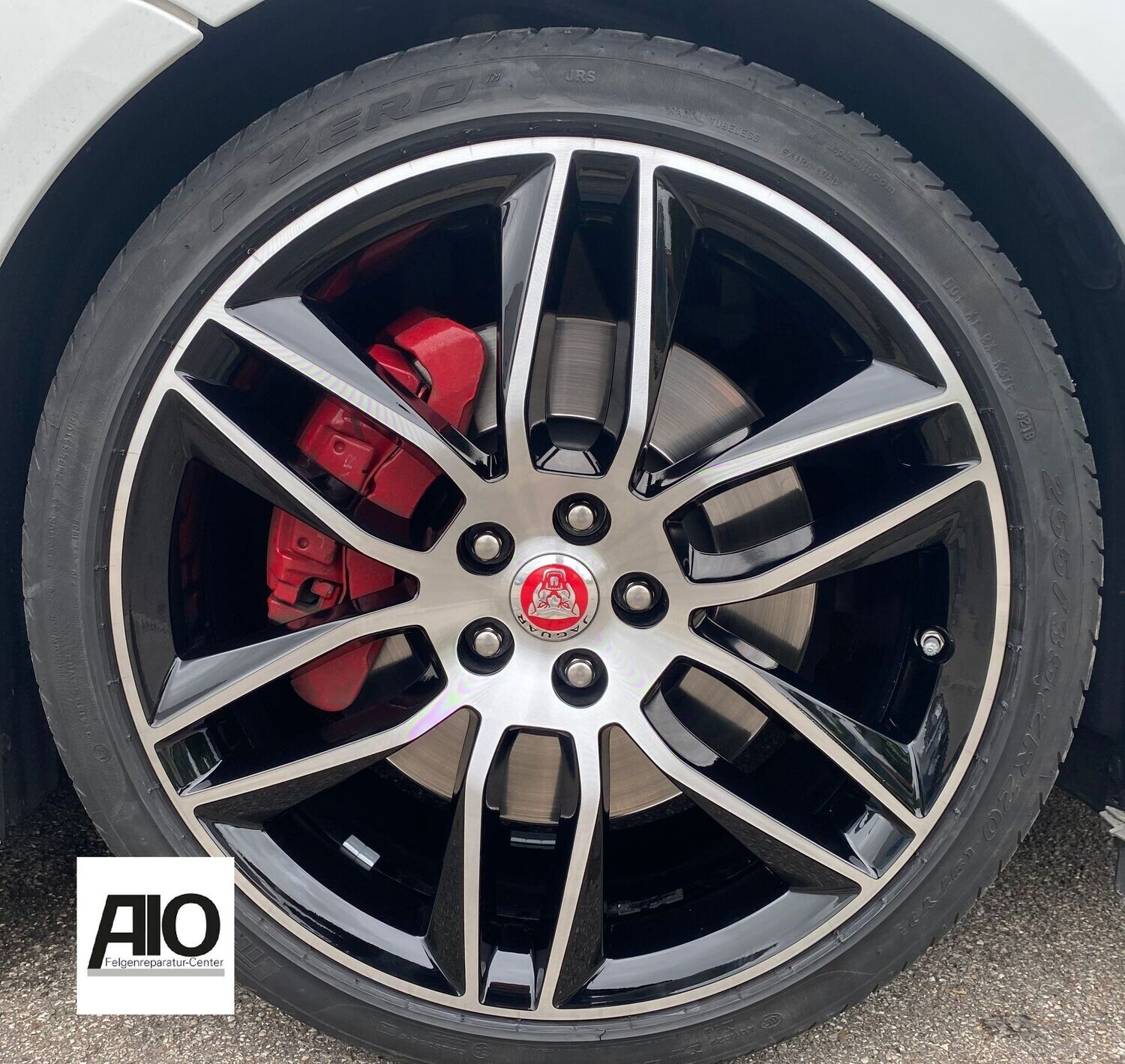 LF1 Original Jaguar Felge  EX53-1007-TA - Gyrodyne 6-Doppelspeiche Schwarz HGG - F-Type Typ X152 ab 2013-