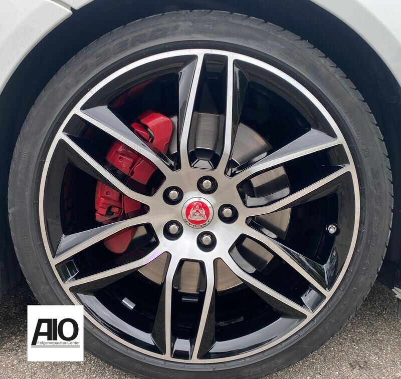 LF1 Original Jaguar Felge EX531007UB - Gyrodyne 6-Doppelspeiche Schwarz HGG - F-Type Typ X152 ab 2013-