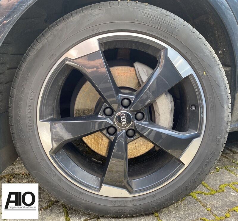 LF1 Original Audi Felge 8V0601025GA - Rotor 2 Design HGG Schwarz - S3 Typ 8V 2015-2020