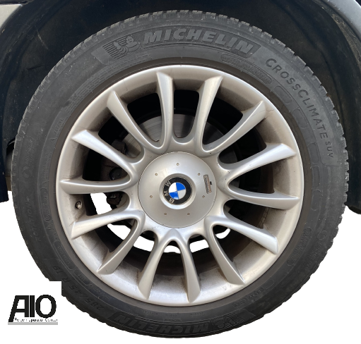 LF1 Original BMW Felge 7897252 - Styling 152 Individual V-Speiche Silber VA - 3er Typ E46 von 1998 - 2006