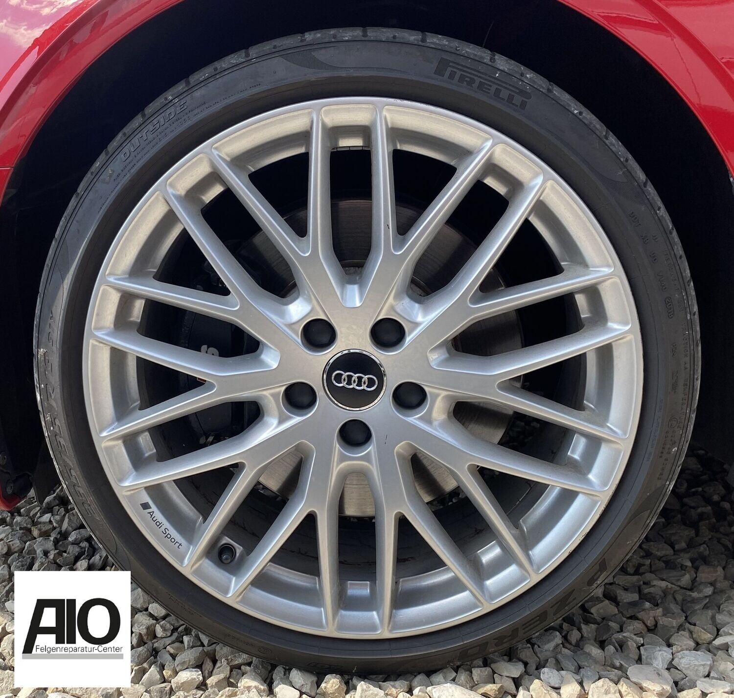 LF1 Original Audi Felge 8U0601025AQ - 10-Y-Speichen-Design Silber - Q3 Typ 8U 2011-2018