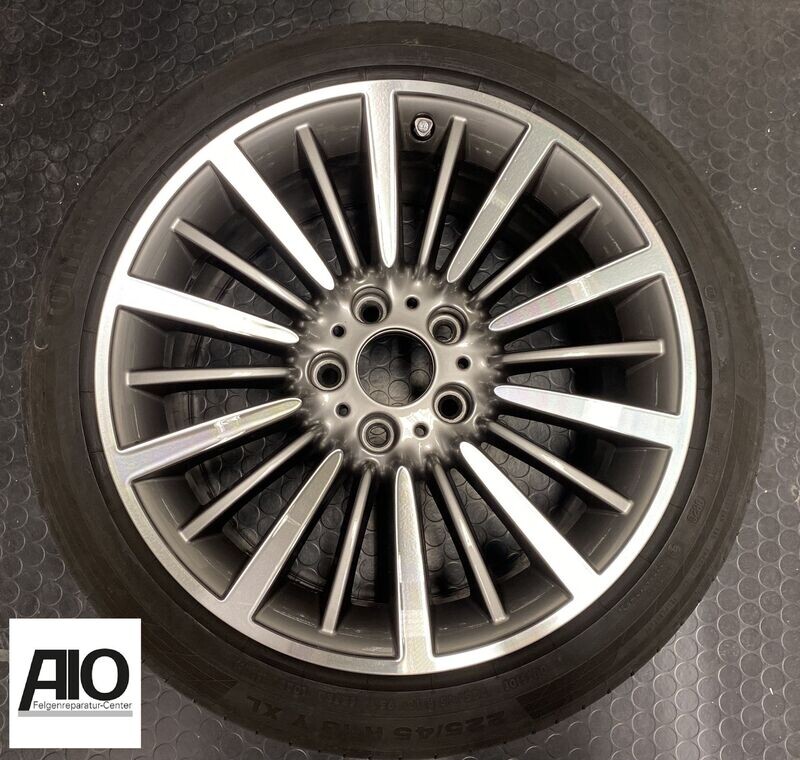 LF1 Original BMW Felge 6796249 - Styling 416 Vielspeiche Grau HGG
 - 3er Typ F30 F31 / 4er Typ F32 F33