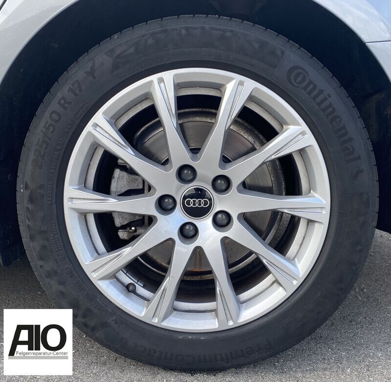 LF1 Original Audi Felge 8W0601025C - 10 Speichen Design Silber A4/S4 Typ B9 8W Limousine, Avant, Cabrio