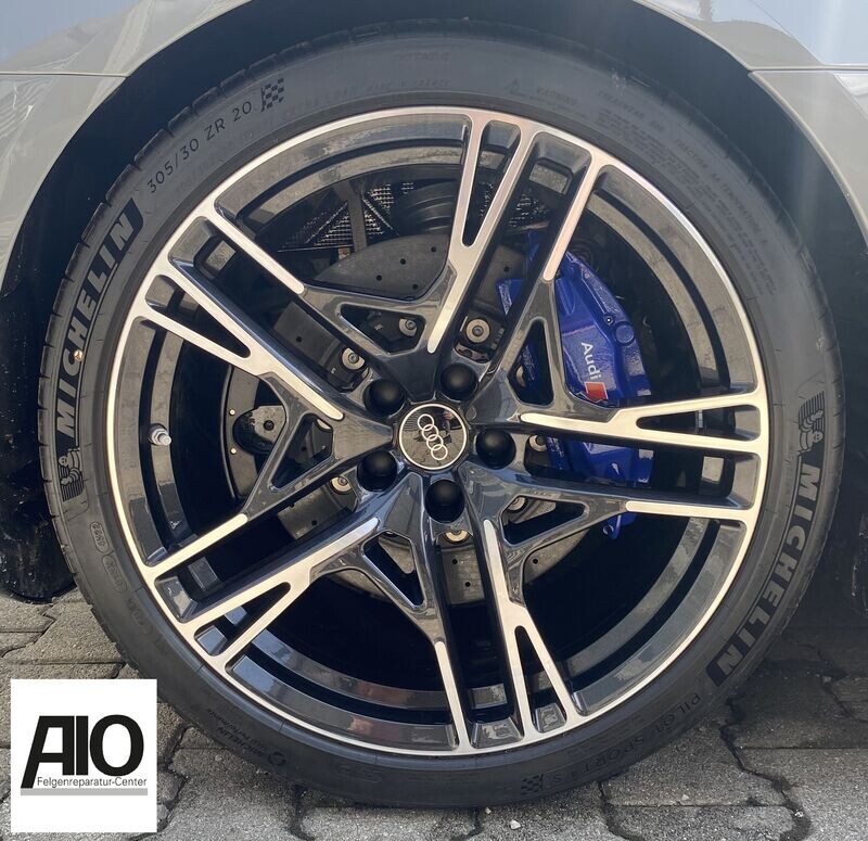 LF1 Original Audi Felge 4S0601025AJ
 - 5 Doppelspeichen Dynamik HGG Grau - R8 Typ 4S ab 2015-
