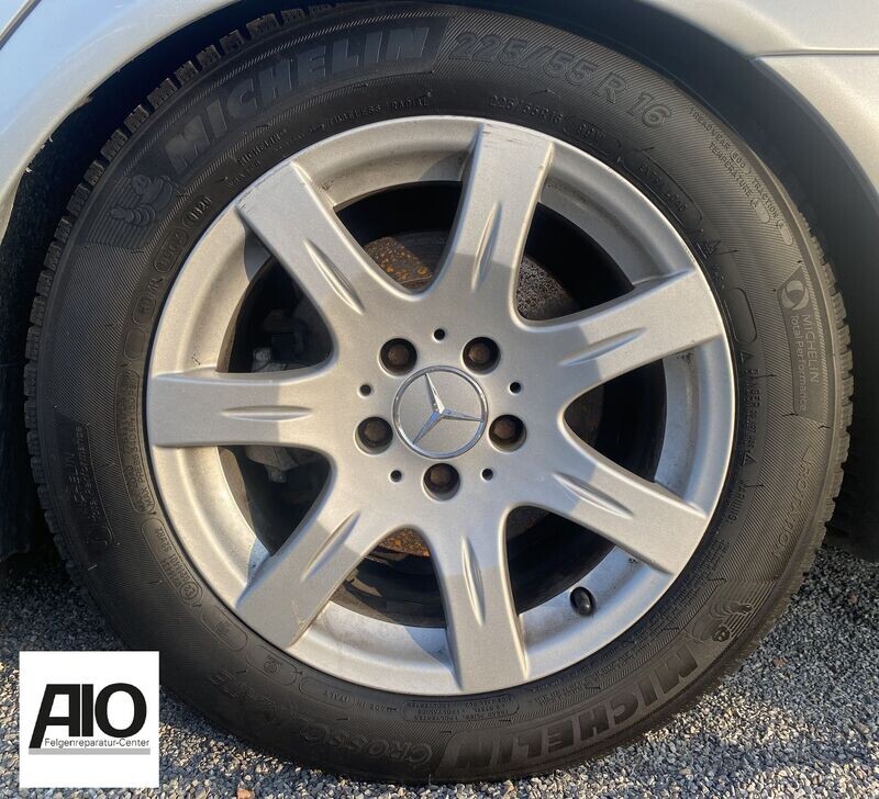 LF1 Original Mercedes Benz Felge 
 A2114017502 – 7-Speichen-Rad Silber -  E-Klasse W211 S211