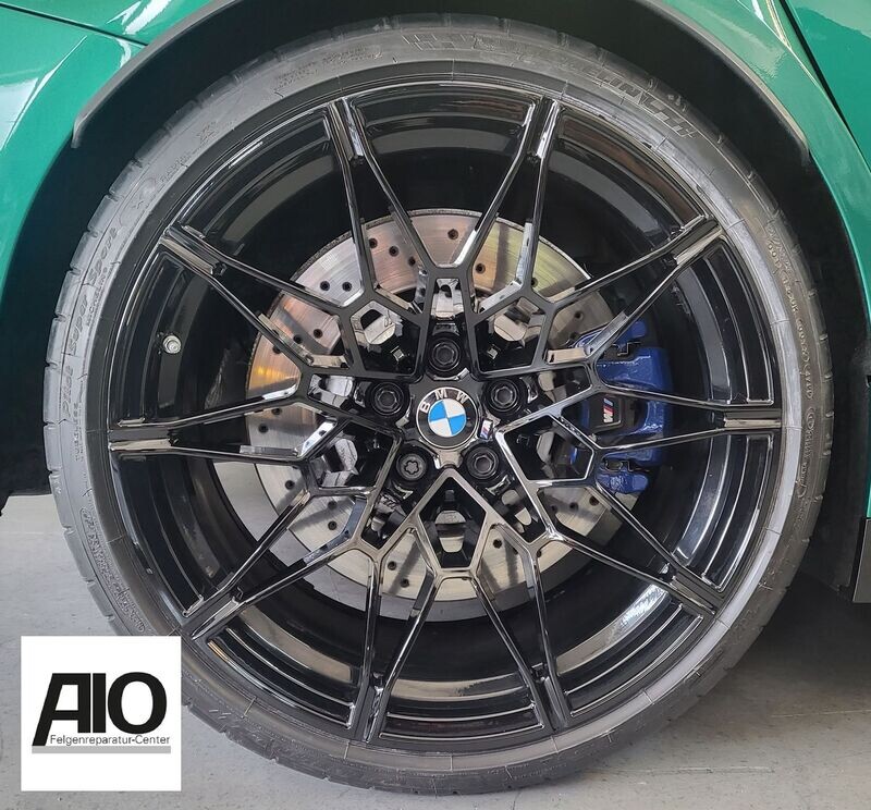 LF1 Original BMW Felge 8093839 - Sternspeiche 826M Schwarz VA - M3 Typ G80 /  M4 Typ G82, G83