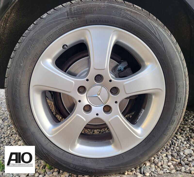 LF1-D Original Mercedes Benz Felge A1694010002 – 5- Speichen Design Silber – A-Klasse W169 / B-Klasse W245