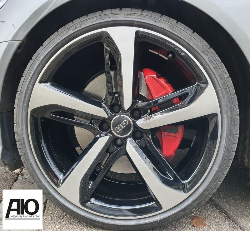 LF1 Original Audi Felge 4G8601025AP
 - 5 Arm BLADE Design HGG Schwarz - RS7 Typ C7/4G von 2013 - 2018