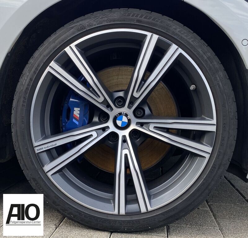 LF1 Original BMW Felge 8089897 - 793i V Speiche Grau HGG HA - 3er Limousine Typ G20 / 3er Touring Typ G21