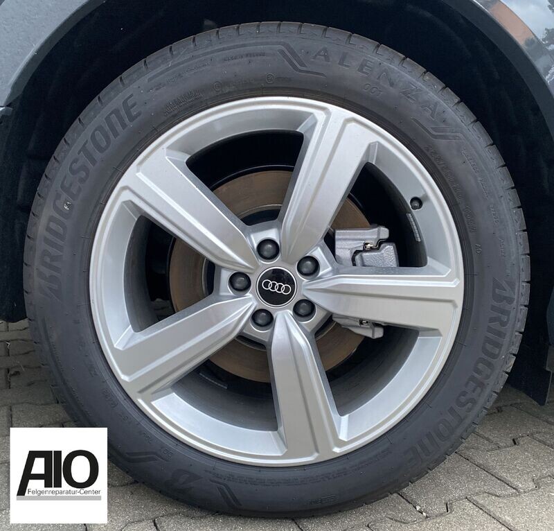 LF1 Original Audi Felge 4KE601025S - 5 Arm Design Silber - E-tron Typ GE ab 2018 -  Kombilimousine