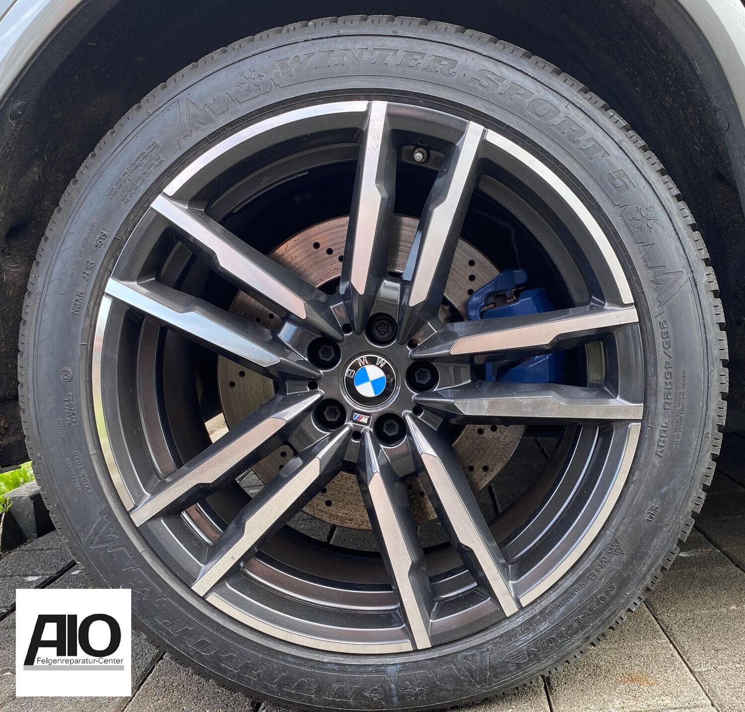 LF1 Original BMW Felge 8059723 - 764M Doppelspeiche Grau HGG VA - X3M Typ F97 / X4M Typ F98 ab 2018-