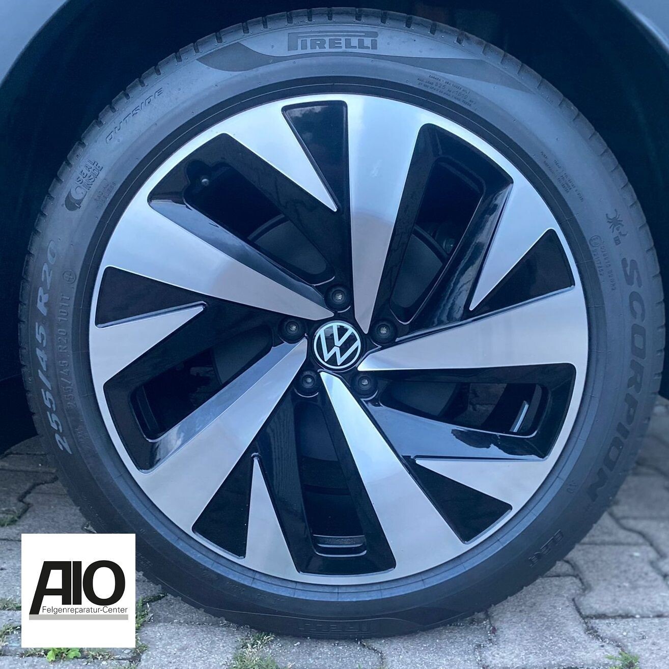 LF1 Original VW Felge 11A601025A – VA Drammen Design Schwarz HGG – ID.4 LF1 Original VW Felge 11A601025A – VA Drammen Design Schwarz HGG – ID.4