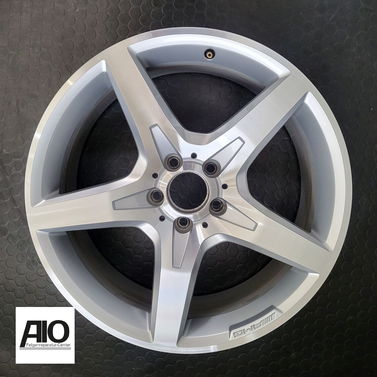 LF1 Original Mercedes Benz Felge A2314011602 – AMG 5-Speichen-Rad Grau – SLK R171 2004 - 2011