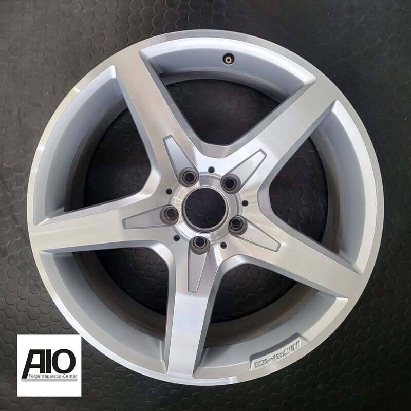 LF1 Original Mercedes Benz Felge A2314011702 – AMG 5-Speichen-Rad Grau HA – SLK R171 2004 - 2011