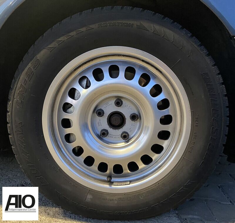 LF1 Original Mercedes Benz Felge A6394013302 – Stahlfelge Silber – V-Klasse / Vito / Viano Typ 447 / 639