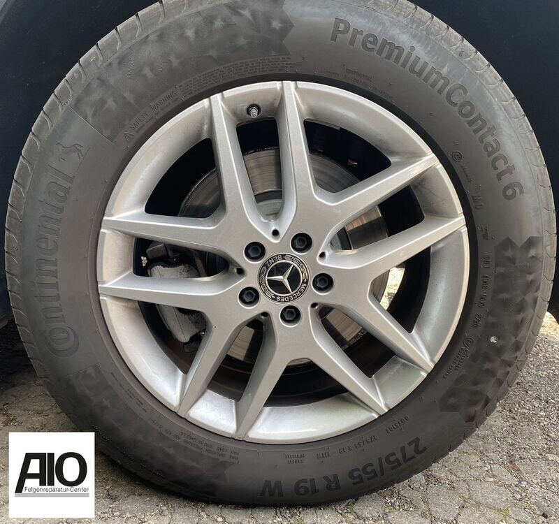 LF1 Original Mercedes Benz Felge A4634013600 – 5-Doppelspeiche Silber – G-Klasse Typ W463 / W463a