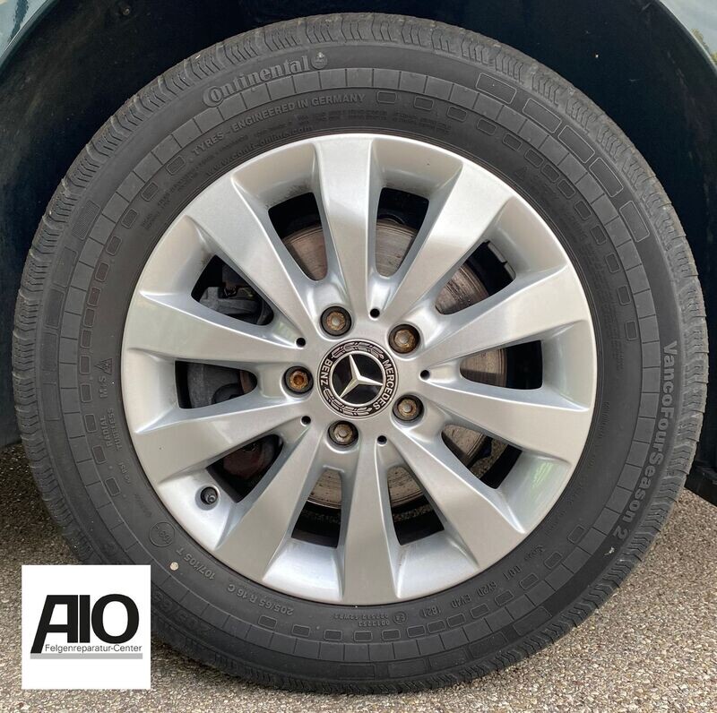 LF1 Original Mercedes Benz Felge A4474010301 - 10-Speiche Silber – V-Klasse / Vito / Viano Typ 447 / 639
