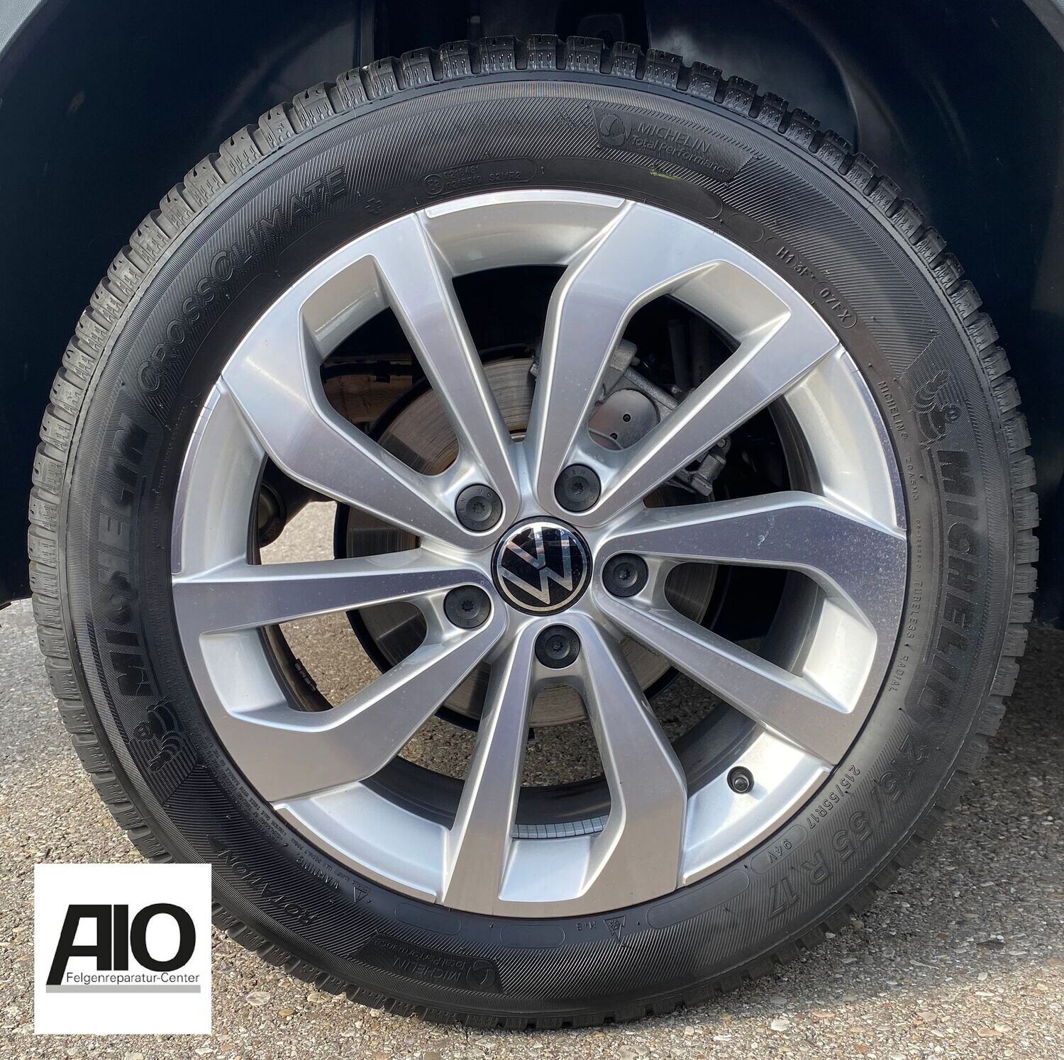 LF1 Original VW Felge 2GA601025AC – JOHANNESBURG 5-Doppelspeiche Silber – T-Roc Typ A1