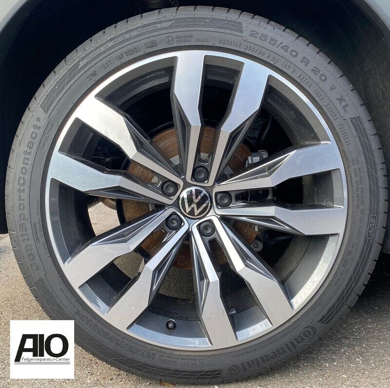 LF1 Original VW Felge 5NN601025E – SUZUKA 5-Doppelspeichen-Design Grau HGG – Tiguan Allspace