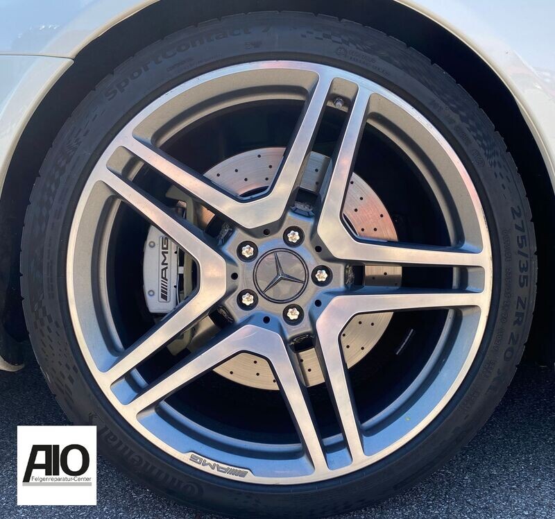 LF1 Original Mercedes Alufelge A2214013202 – 5-Doppelspeichen-Rad Grau HGG HA – S-Klasse W221 / CL-Klasse Typ C216