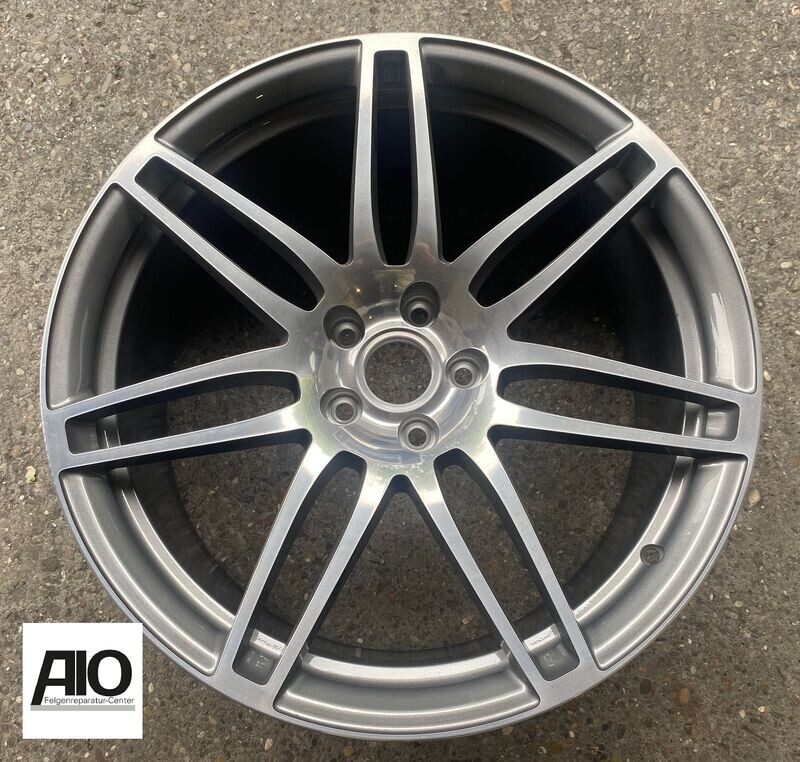 LF1 Original Audi Felge 4H0601025AA
 - 7 Doppelspeichen Titan HGG Grau - A7 Typ 4G  /  A8 Typ D4/4H