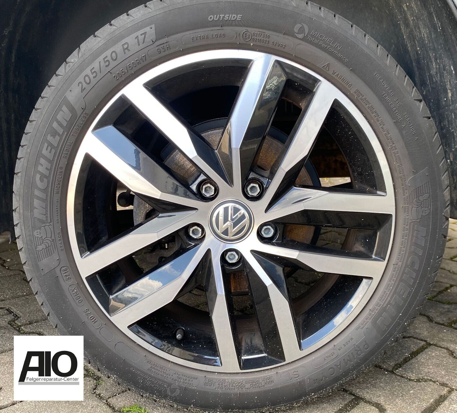 LF1 Original VW Felge 5G0601025D – MADRID Design Schwarz HGG – Golf 7 Typ AU