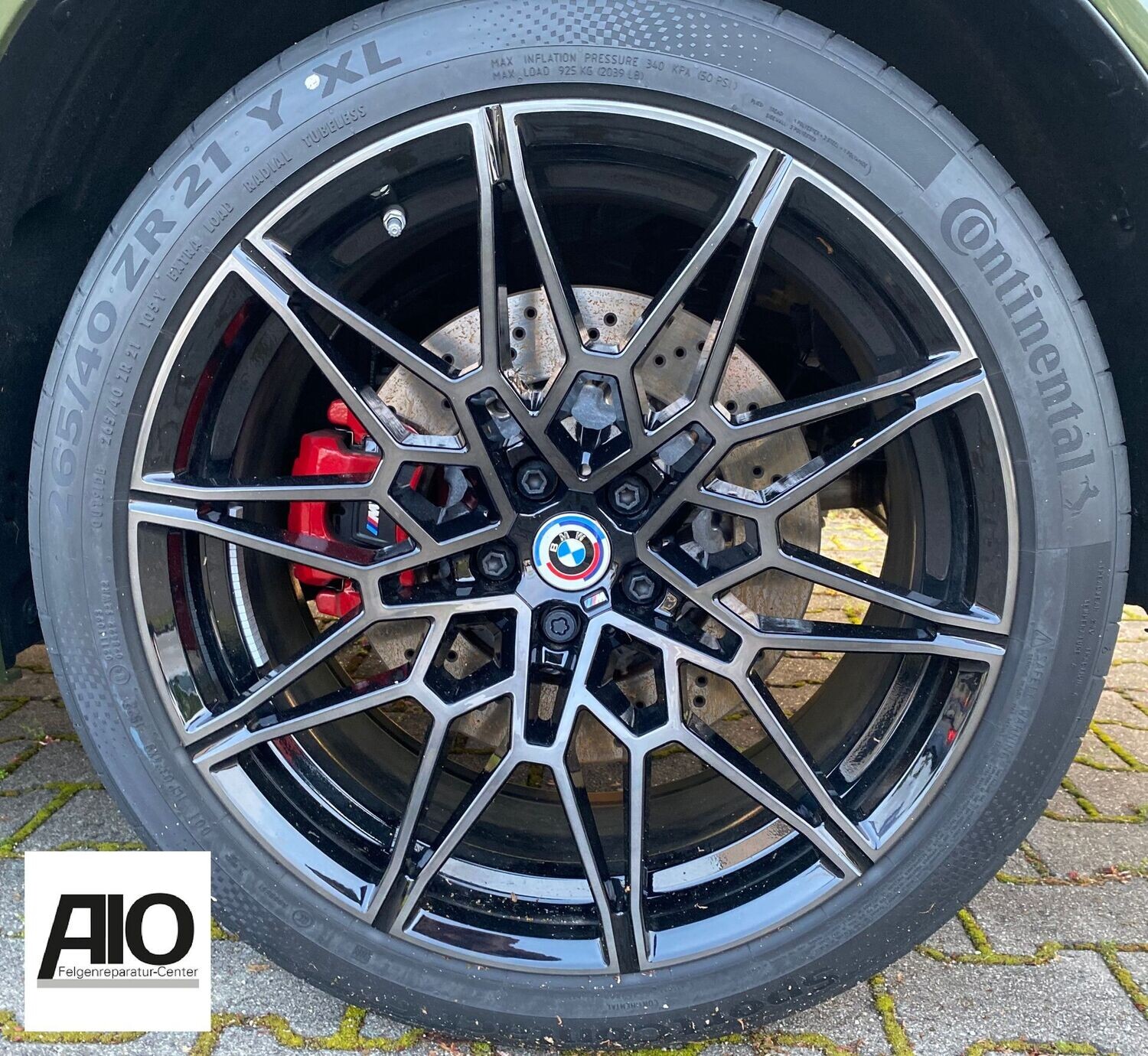 LF1 Original BMW Felge 9501476 - Design HGG Schwarz 892M VA -  X4M LCI Typ F98 / X3M LCI Typ F97 / X5M Typ F95