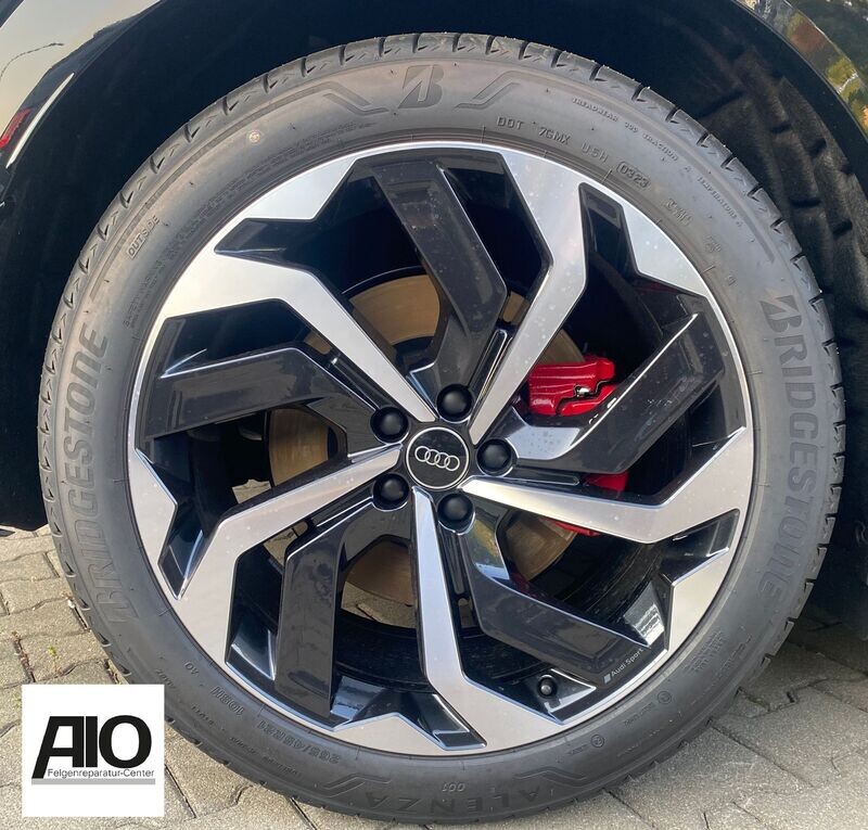 LF1 Original Audi Felge 4KE601025A - 10 Speichen Rotor Design HGG Dunkelgrau - E-tron Typ GE ab 2018 -