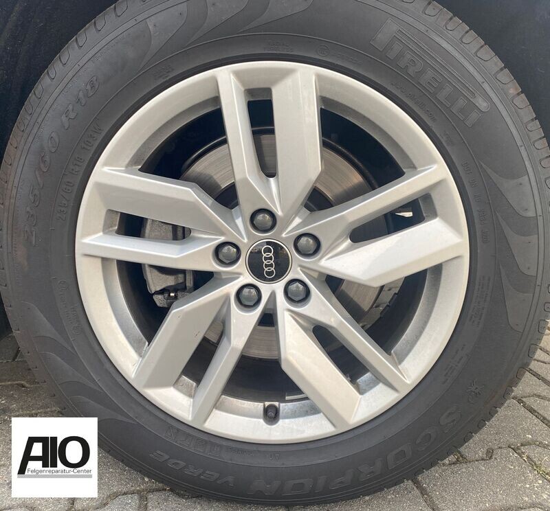 LF1 Original Audi Felge  80A601025B - 5-Parallelspeichen-Design Silber - Q5 Typ FY ab 2017
