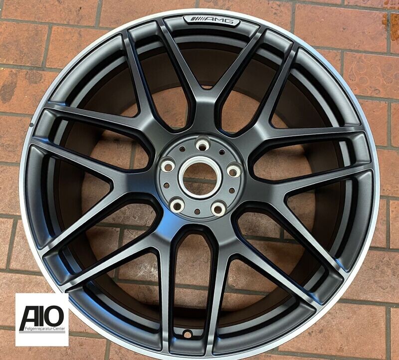 LF1 Original Mercedes Felge A4634012000 – Kreuzspeichen-Rad Schwarz Matt HGG -  G-Klasse